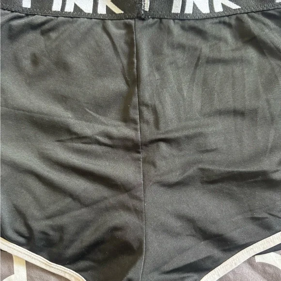 PINK Victoria's Secret Black Athletic Shorts with Dolphin Hem - Picture 6 of 6
